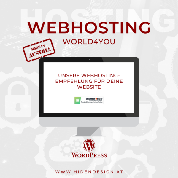 World4You Webhosting für deine WordPress Website