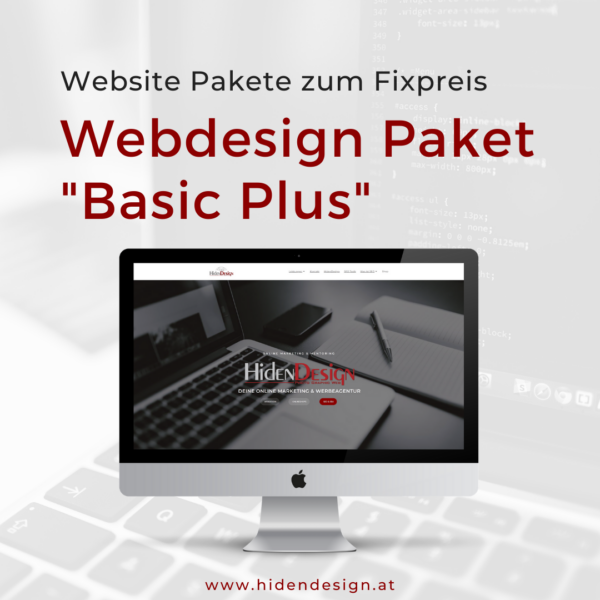 WordPress Webdesign Paket “Basic Plus”