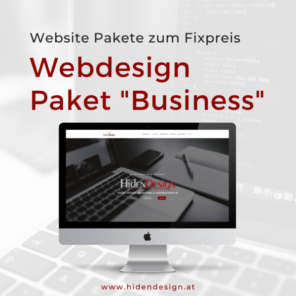 WordPress Webdesign Paket “Business”