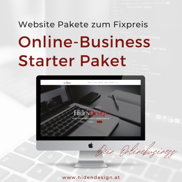 Online Business Starter Website Paket