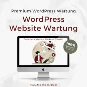 Monatliche WordPress Website Wartung