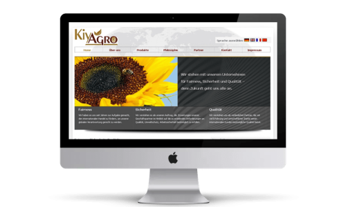 Website Webdesign HidenDesign Kiyagro